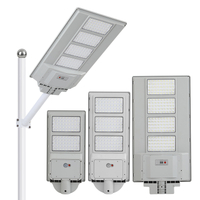 Motion Sensor 100w 200w 300w แผงโซลาร์เซลล์ไฟถนน