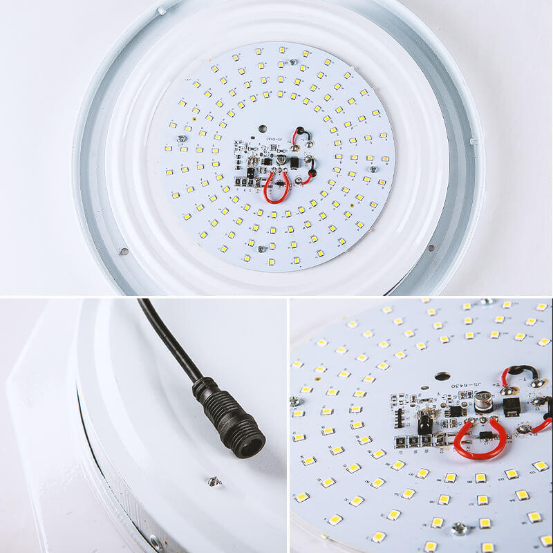 ไฟเพดาน LED พลังงานแสงอาทิตย์กลางแจ้งที่ทันสมัย