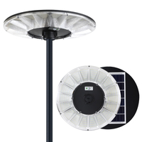 Motion Sensor UFO ไฟสวนพลังงานแสงอาทิตย์ All In One Solar Street Light