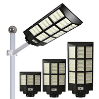 Motion Sensor 100w 200w 300w ทั้งหมดในไฟถนนพลังงานแสงอาทิตย์ Led หนึ่งเดียว